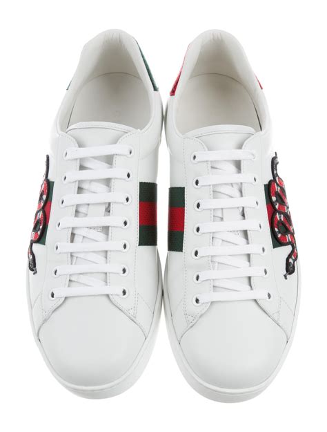 fisherman gucci ace snake|Gucci ace sneakers snake.